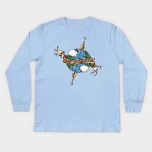 Mother Earth Tattoo Kids Long Sleeve T-Shirt